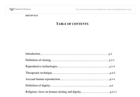 full research paper table  containts  table  contents template examples  microsoft word