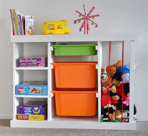 25 Easy Diy Toy Storage Ideas Diy Toy Storage Kids Table With