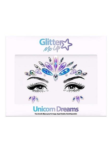 Glitter Me Up Face Jewels Unicorn Dreams Single Pack Juggling