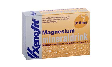 Xenofit Magnesium Supplements Magnesium Citrate Mineral Drink