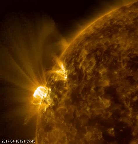 Cascading Loops On The Surface Of The Sun Highlight An Active
