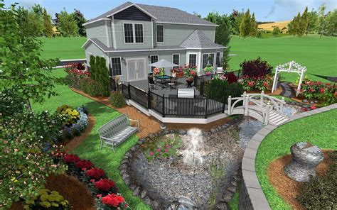 Landscape Garden Ideas For Sloping Gardens Zip Landscaping Contractor