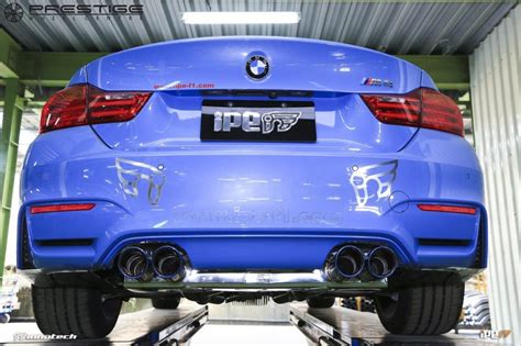 Our range of sports exhausts for the m4 series is continually growing thanks the to cobra sport research and development team. BMW M4 iPE Innotech performance exhaust now available to order | Prestige Wheel Centre News