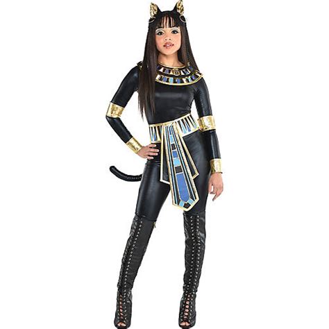 Adult Egyptian Bastet Goddess And Egyptian Pharaoh Couples Costumes Party City Canada