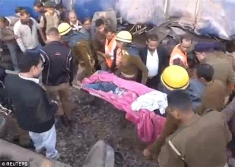 indian train derailment kills at least 60 people daily mail online