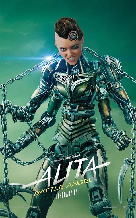 From dystopia, cyberpunk, action, and of course, science fiction, alita: Alita: Battle Angel (2018) Poster #13 - Trailer Addict