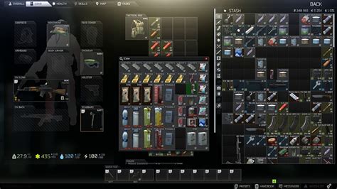 Escape From Tarkov Inventory And Looting Gameplay Video Images And