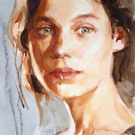 Watercolor Portraits from photo reference | Domestika