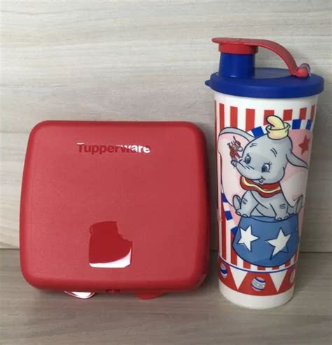 Tupperware Conjunto Infantil Dumbo 2 Peças Parcelamento Sem Juros