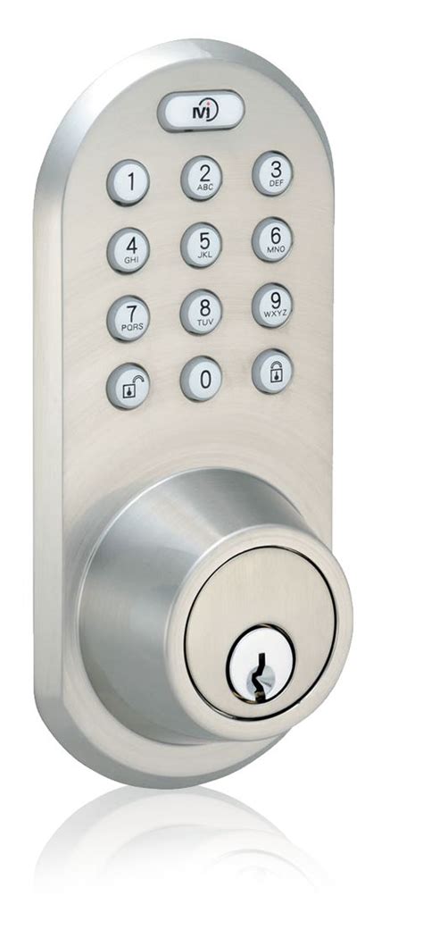 Keyless Entry Rf Remote Control Fob And Keypad Deadbolt Door Lock Qf 01