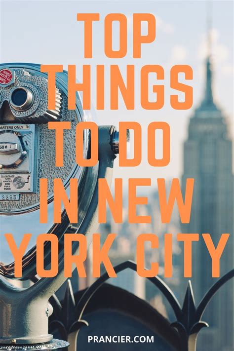 Nyc Travel Guide With The Best Things To Do In New York City Free