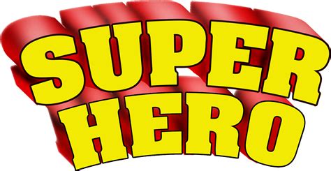 Superhero Words Super Hero Clip Art Hostted Wikiclipart
