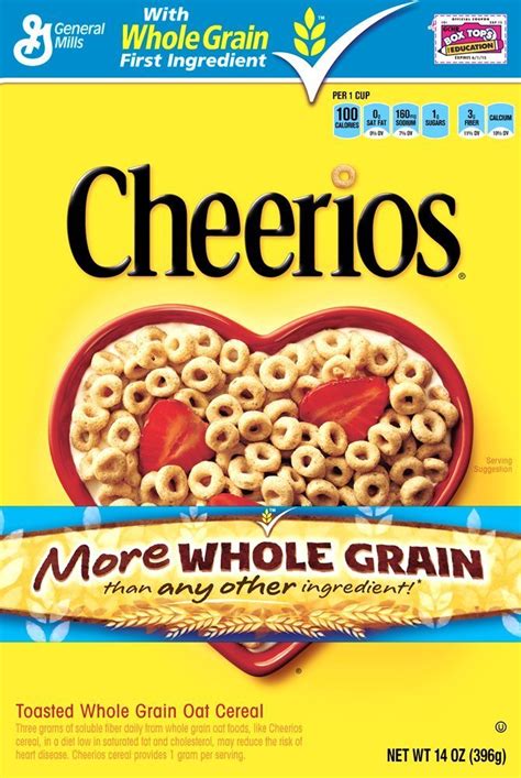 You will need two of each box front to make the matching game. Four 14oz Cheerios Cereal Box for $7.56 Shipped