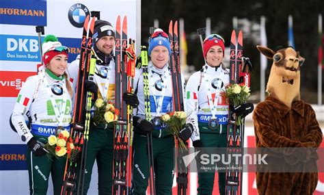 Slovenia Biathlon World Cup Mixed Relay Sputnik Mediabank