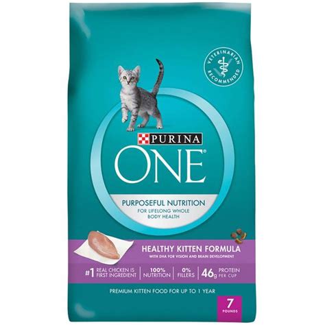 Purina one dry cat food products: Purina One Healthy Formula Dry Kitten Food