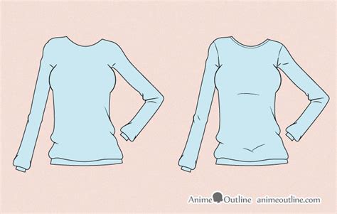 Hoodies have been a popular. Way To Draw An Anime Hoodie - 5 Easy Steps To Draw Anime T ...