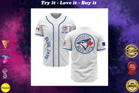 Custom Name Toronto Blue Jays Baseball Shirt The Best Selling