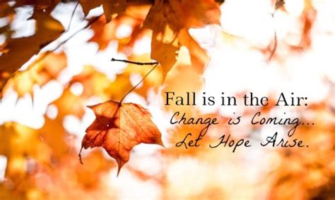 Fall Is In The Air Change Is Coming Pictures Photos And Images For