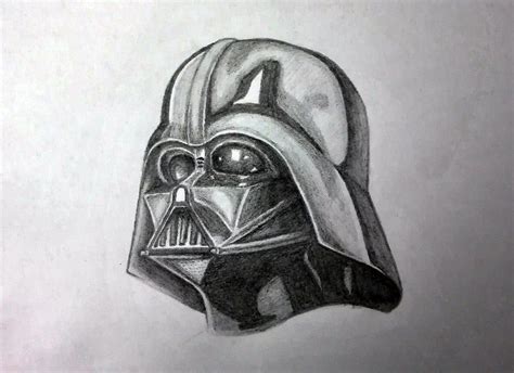 Kids and beginners alike can now draw a great looking darth vader.since its theat. Pin on Movie Character Drawings