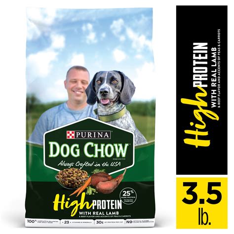 Purina Dog Chow High Protein Dry Dog Food High Protein Recipe With
