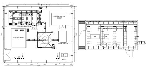 Tower Connection Electrical Room Plan Drawing File Available For