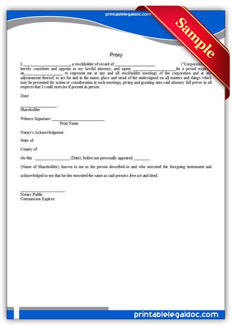 In addition, please appoint professional group plans, as. Free Printable Proxy Form (GENERIC)
