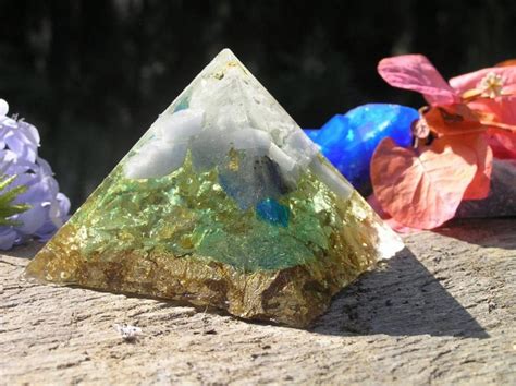 Orgonite Pyramid 22kt Gold Meditation Arboreacrystals Shop Buy