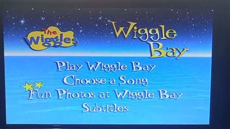 The Wiggles Wiggle Bay 2002 Australian Dvd Menu Walkthrough Youtube