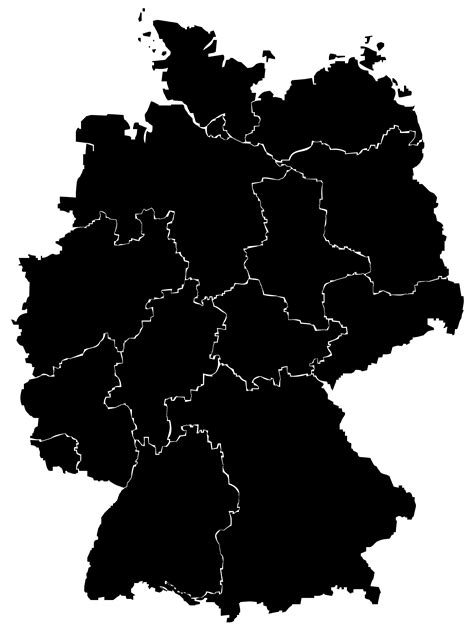 Datei Deutschlandkarte Bunt Svg Zum Wiki