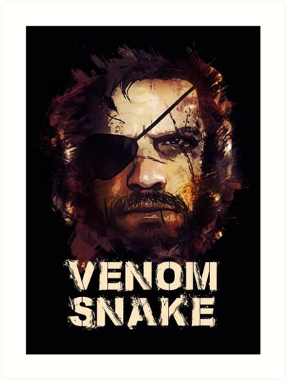 Venom Snake Big Boss Metal Gear Solid By Naumovski Big Boss Metal