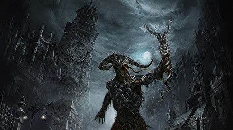 Monster Illustration Horror Demon Dark England Hd Wallpaper