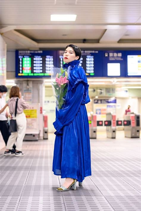 the best street style at tokyo fashion week spring 2022 global fashion report