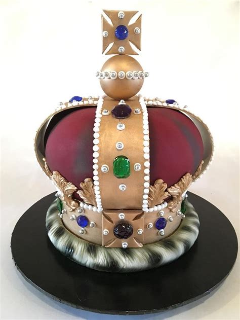 Royal Crown Cake Decorated Cake By Ritzy Cakesdecor