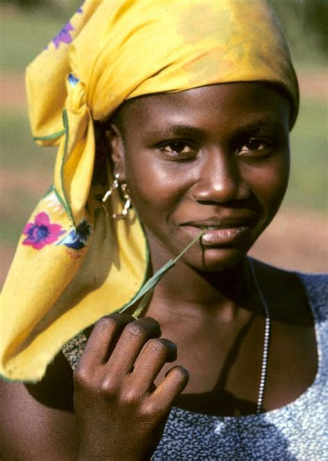 Fascinating Humanity Benin Elegant Young Girl