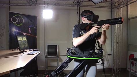 Virtuix Omni An Immersive Virtual Reality Gaming Experience Youtube