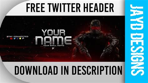 Use placeit's twitter header maker to create let's make a twitter header! Twitter header template- Free Download - YouTube