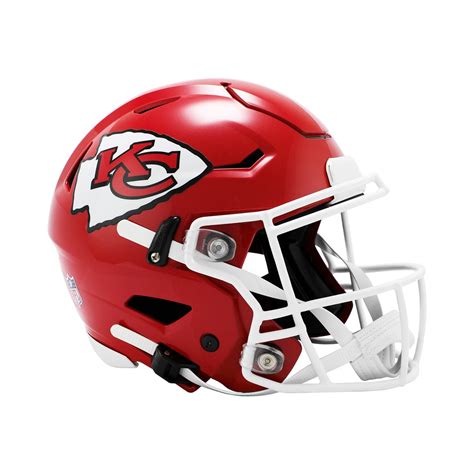 Kansas City Chiefs Authentic Speedflex Football Helmet Riddell The