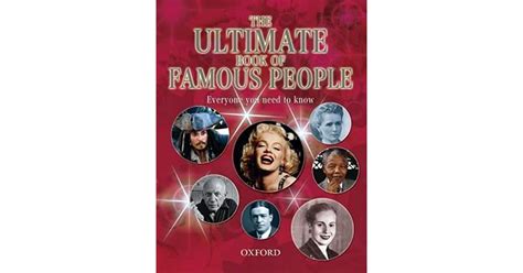 The Ultimate Book Of Famous People By Oxford University Press