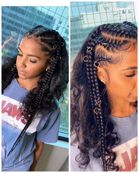 Half Braids Half Sew In The Perfect Protective Hairstyle The Fshn