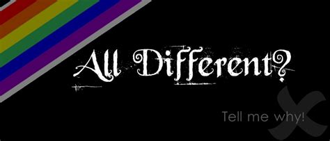 All Different Viver é Conviver Com As Diferenças