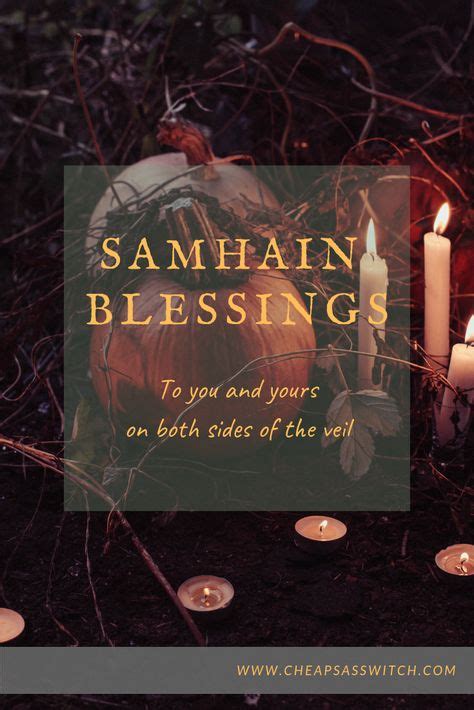 Samhain Blessings Samhain Blessed Samhain Spirit Night