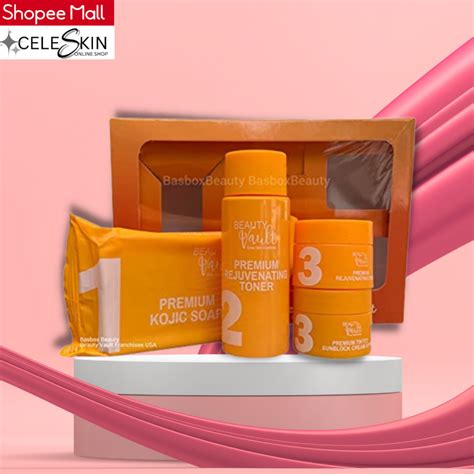 Beauty Vault Premium Rejuvenating Set Rejuv Set Whitening Anti Acne