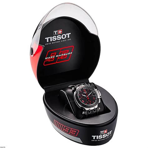 tissot t race marc marquez limited edition chronograph quartz black dial men s watch t115 417 27
