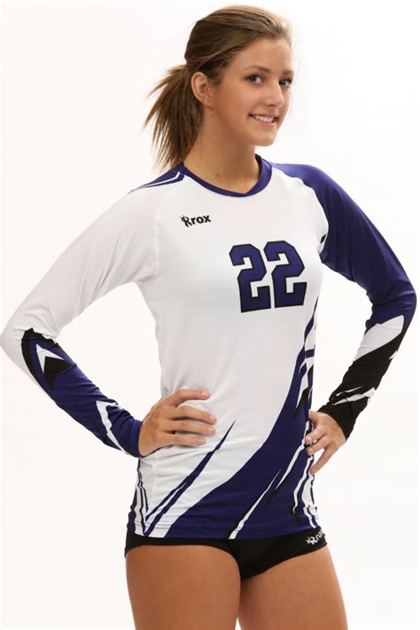 Quake Sublimated Jersey R025 Volleyball Jerseys Female Volleyball Players Coaching