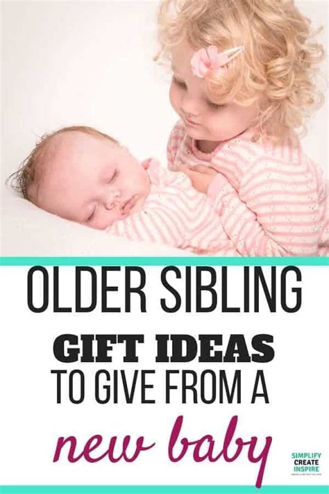 This weekend, a friend gave me an idea i hadn't thought of: Big Brother & Sister Gift Ideas To Avoid New Sibling ...