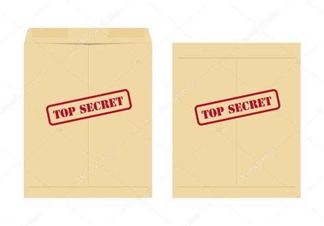 Top Secret Envelope — Stock Vector © Simo988 6045676