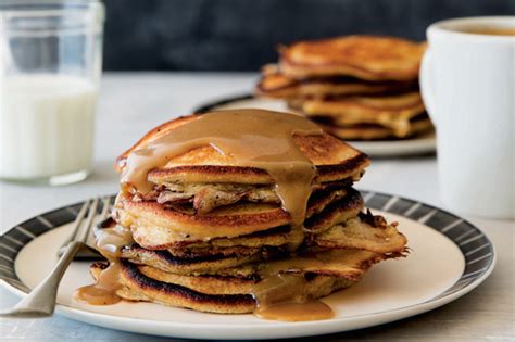 Butter Scotch Pancakes With Chocolate Chunks Bakepedia