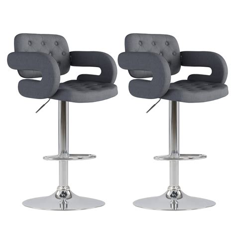 Adjustable Height Casters Bar Stools At