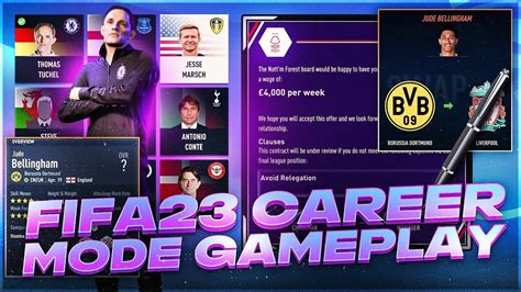 Fifa 23 Player Career Mode Official Gameplay Youtube