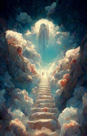 Stairway To Heaven Poster Wall Decoration Paper Poster T Etsy